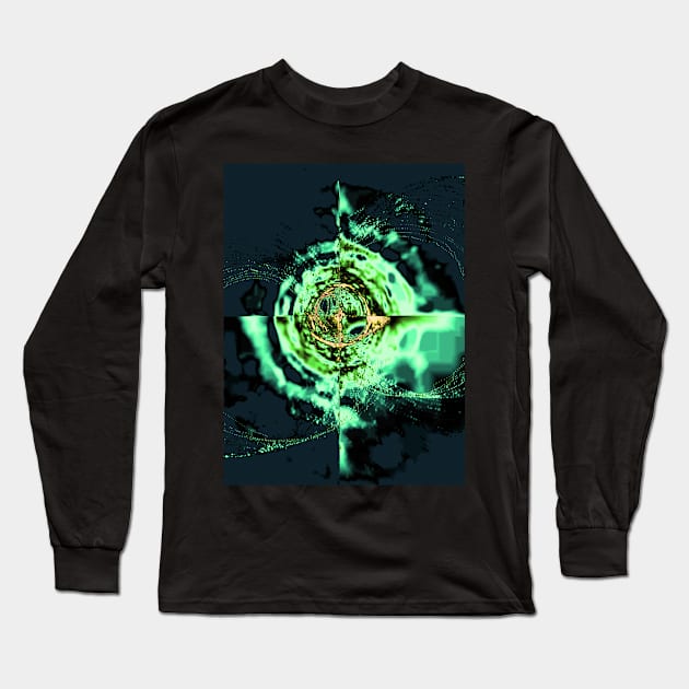 VISUAL #4 Long Sleeve T-Shirt by RickTurner